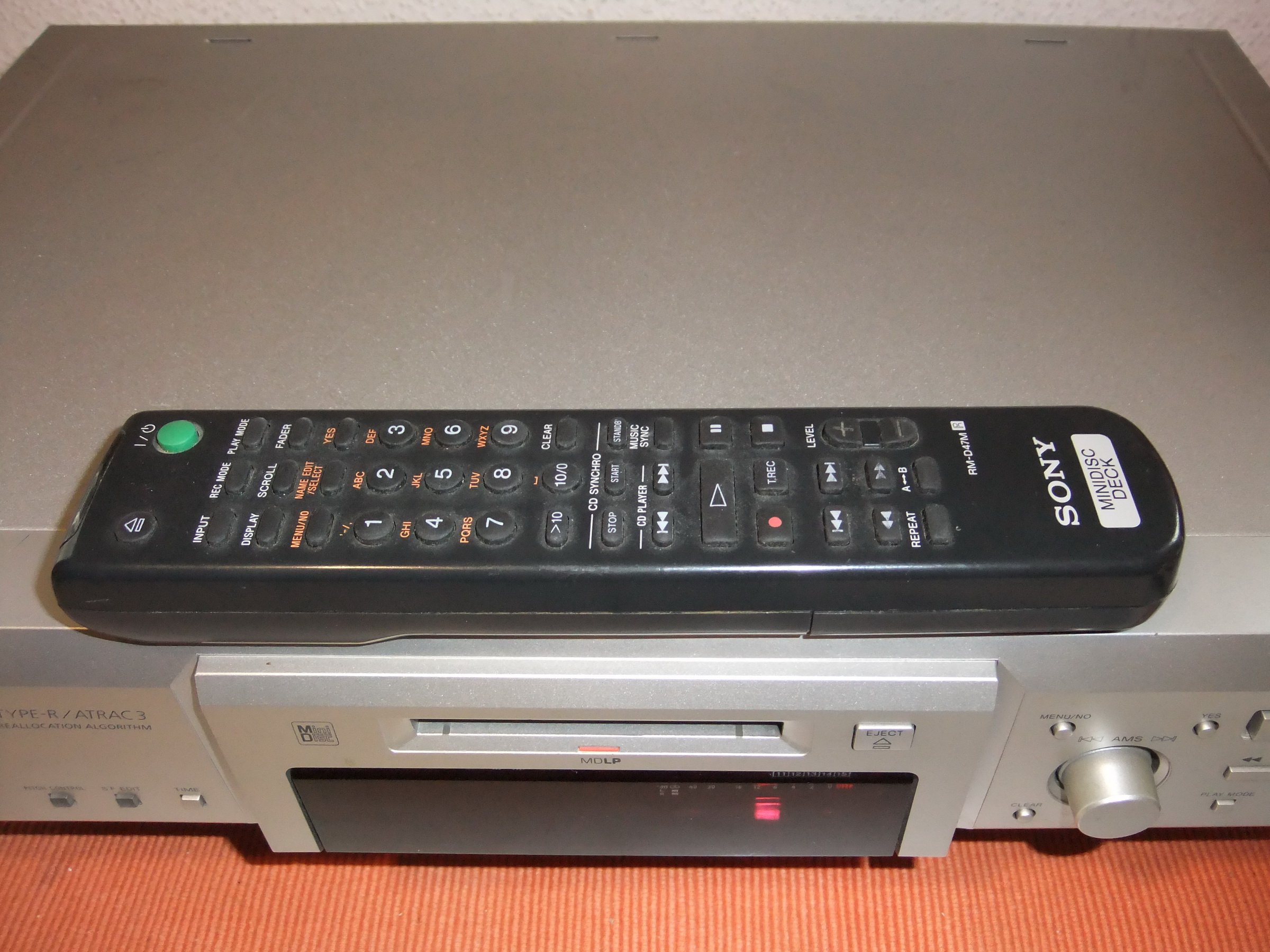 Sony MDS-JE 640 Static Mini Disc Player : Amazon.co.uk